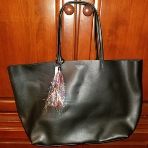 Victoria secret leather tote